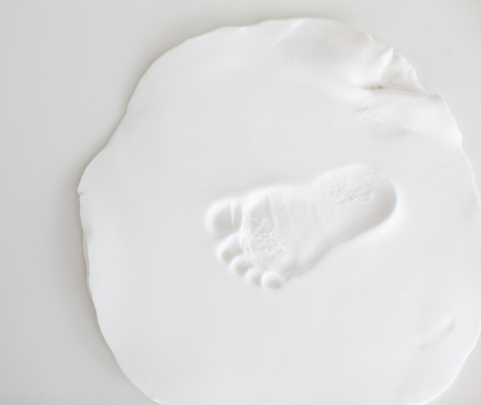 Impression - baby footprint