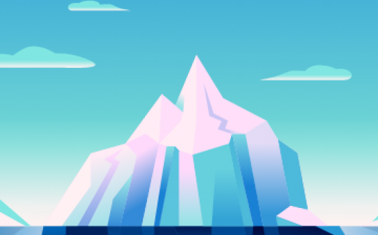 Tip of an iceberg